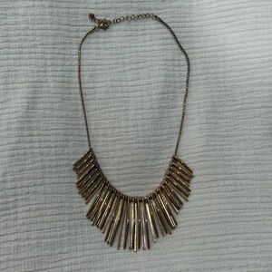 Faux Gold Statement Necklace